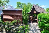 Обогреваемая изба, беседки У Фонтана