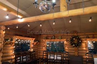 Обогреваемая изба, беседки У Фонтана