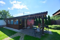 Беседка в бане Береста