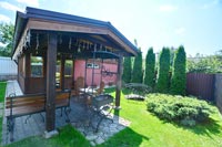 Беседка в бане Береста