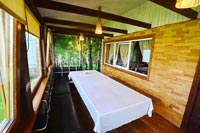 Беседка в бане Береста