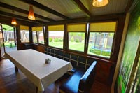 Беседка в бане Береста