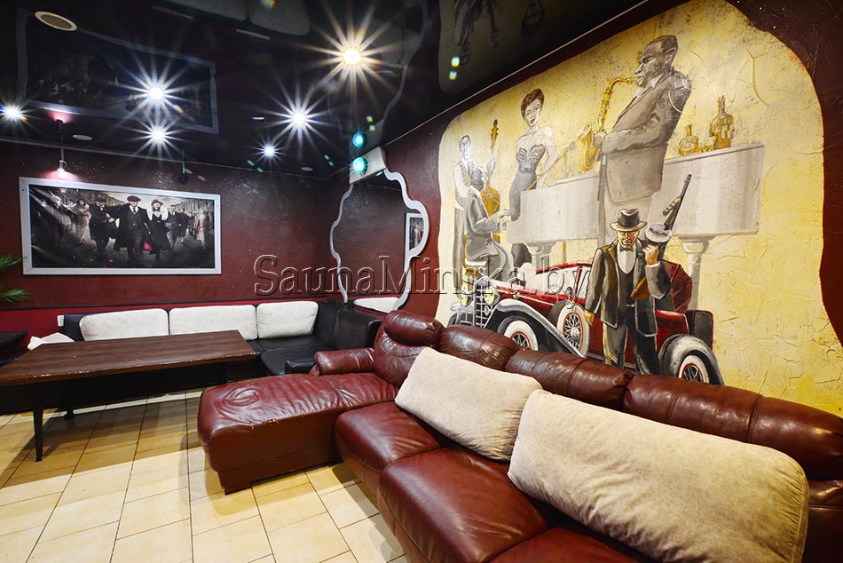 Сауна-клуб Чикаго - комната отдыха