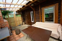 Дом с баней на дровах