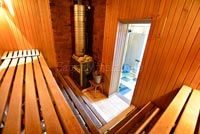 Дом с баней на дровах