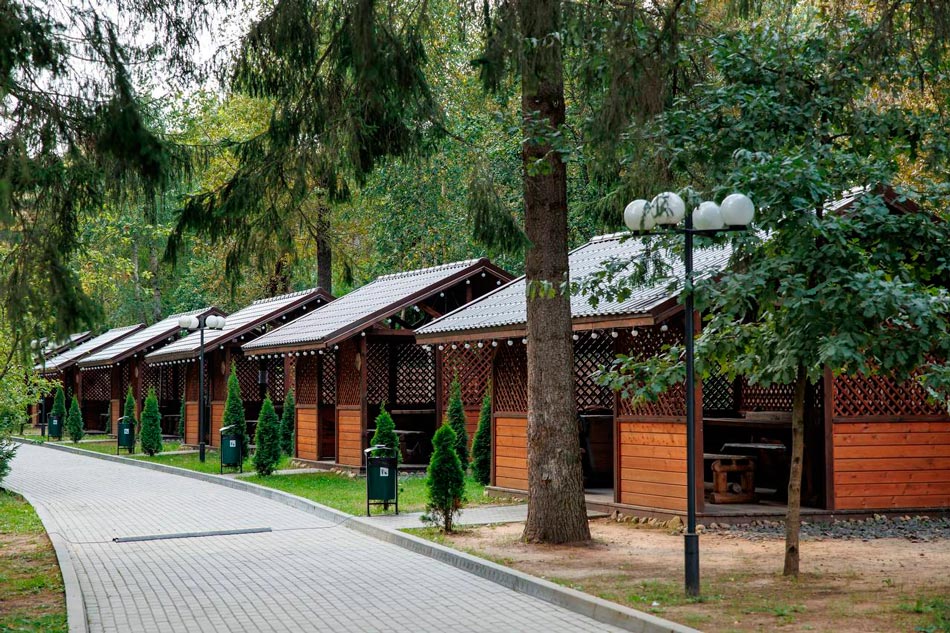  Загородный клуб &laquo;Green Ville Грин Вилль - беседки