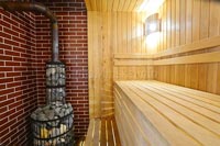 Коттедж с баней На Красивой