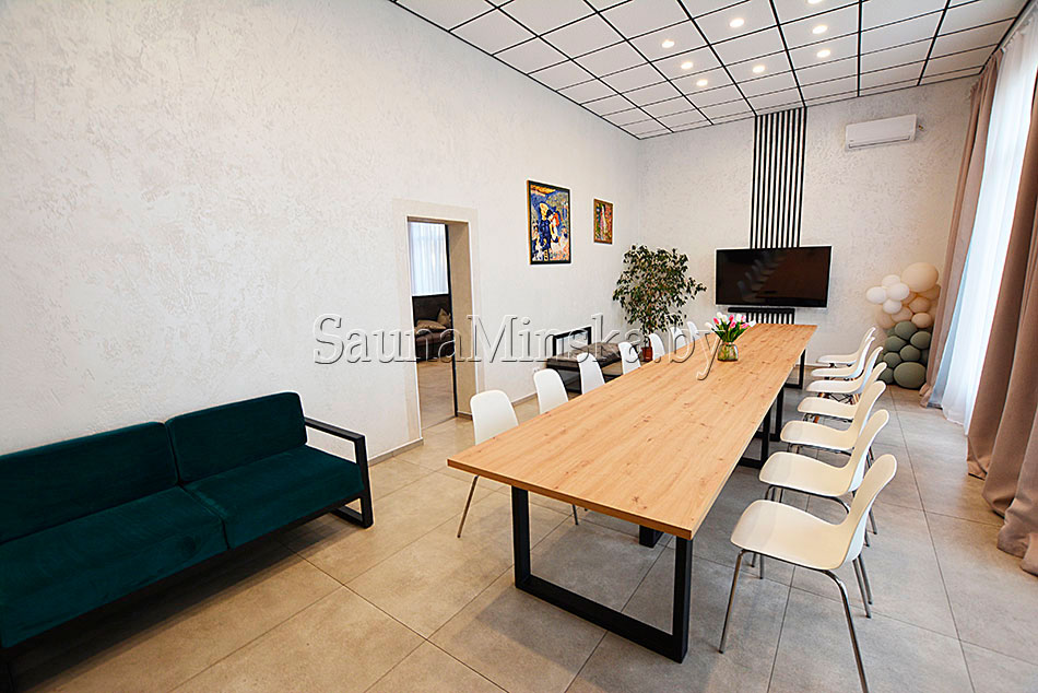 Коттедж с баней Аполлон - банкетный зал