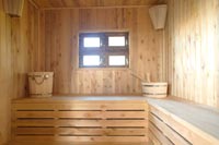 Плавучий домик с парной