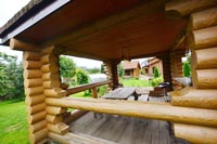 Беседка с баней Приморье