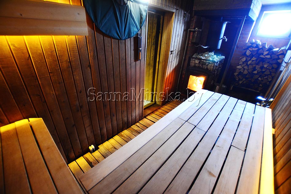 Беседка-банкетный зал Каминная - баня
