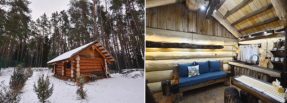 Беседка-банкетный зал БОР Крыжовка - домик - коттедж