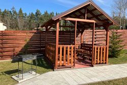 Беседка с мангалом в Закаблуках