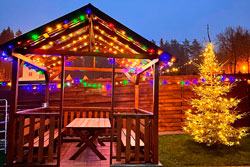 Беседка с мангалом в Закаблуках