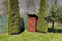 Беседка в банном домике Вяча