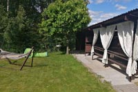 Беседка в банном домике Вяча