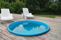 Беседка в банном домике Вяча