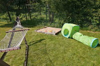 Беседка в банном домике Вяча