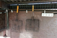 Беседка в банном домике Вяча